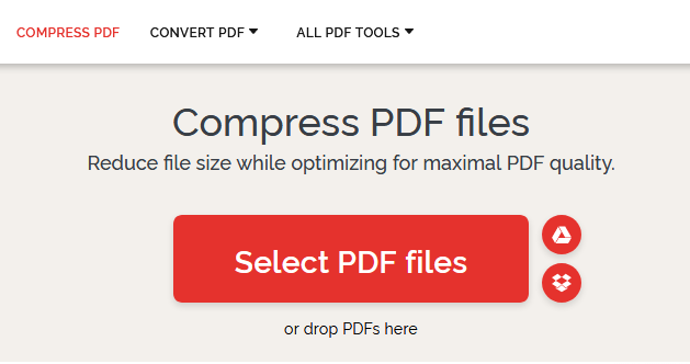 compress pdf