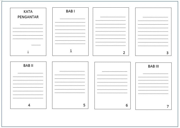 Cara Membuat Halaman di Word Berbeda Dalam Satu Dokumen