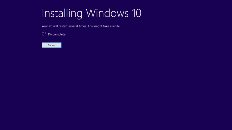 Reinstall Windows 10