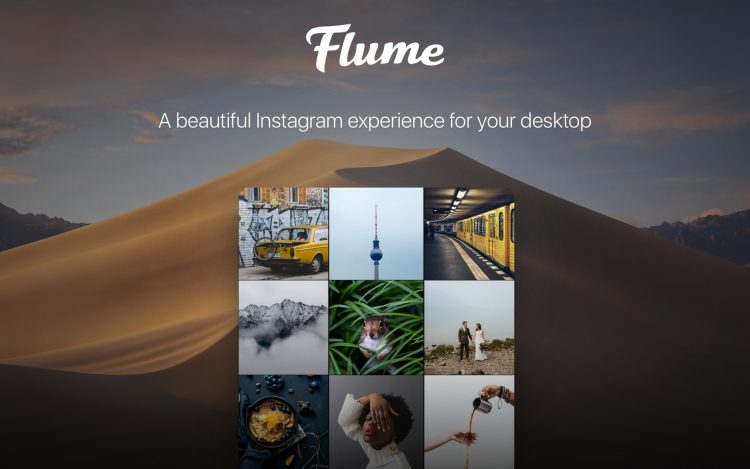 Cara upload foto IG di PC dengan Flume