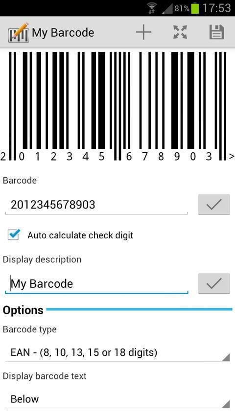 Selanjutnya masukkan beberapa detail mengenai barcode yang ingin Anda buat sesuai dengan tipenya, apakah UPC-A, UPC-E, Code 128, ISBN dst