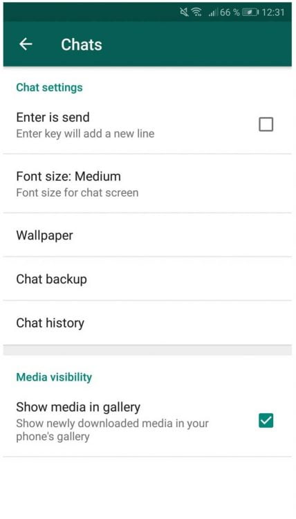 Untuk mengatur hal-hal mengenai pencadangan chat WhatsApp, Anda bisa klik Chats lalu pilih Chat Backup