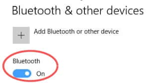 Aktifkan Bluetooth