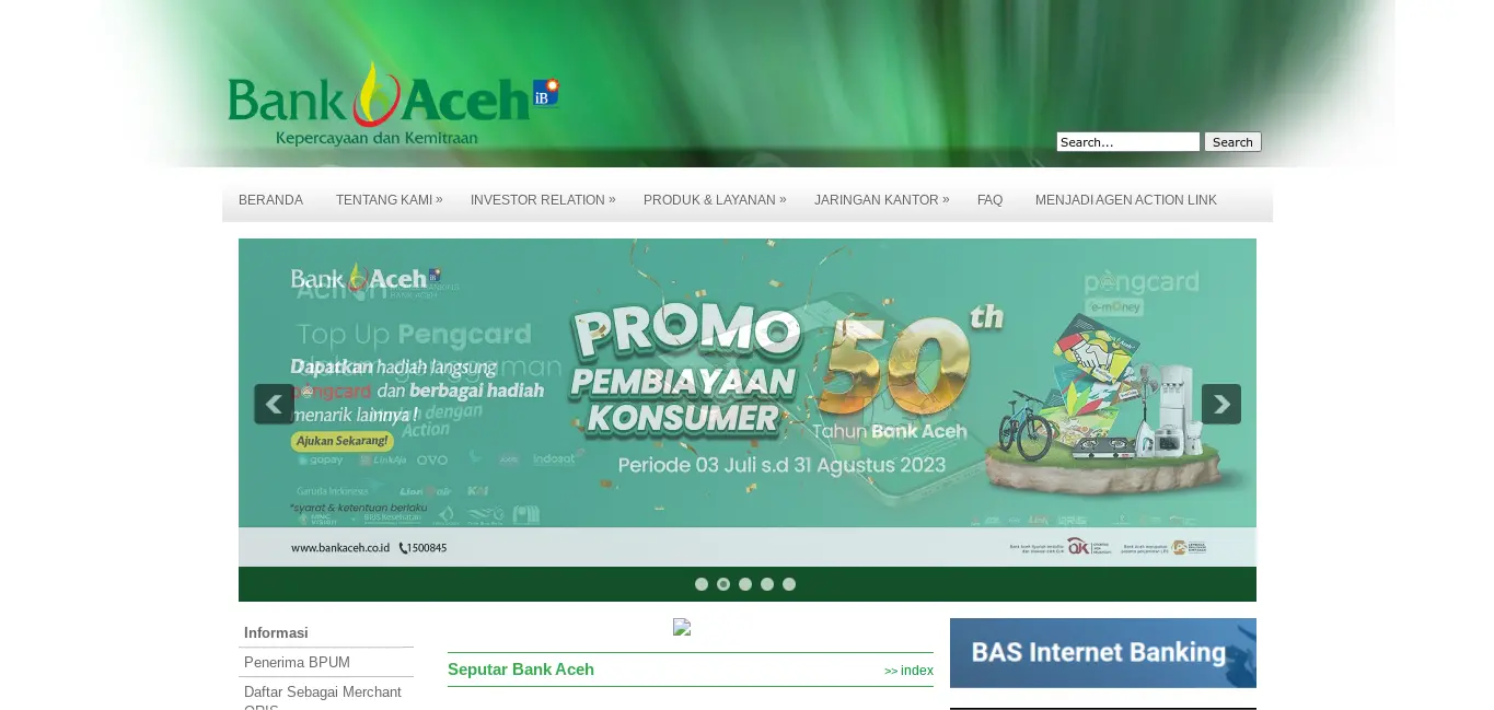 Kode Transfer Bank Aceh