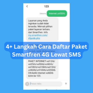 4+ Langkah Cara Daftar Paket Smartfren 4G Lewat SMS