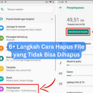 6+ Langkah Cara Hapus File yang Tidak Bisa Dihapus