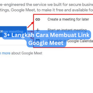 3+ Langkah Cara Membuat Link Google Meet 