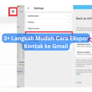 3+ Langkah Mudah Cara Ekspor Kontak ke Gmail