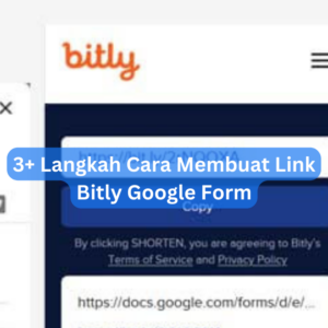 3+ Langkah Cara Membuat Link Bitly Google Form