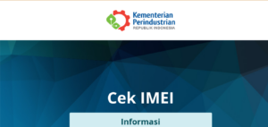 cara cek imei kemenperin