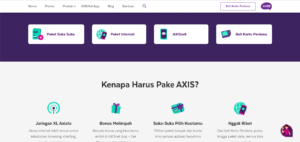 cara cek paket axis