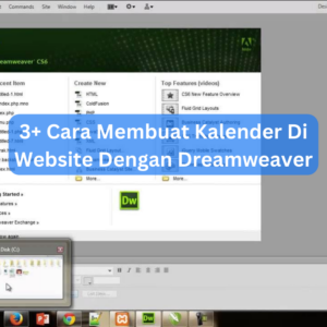 3+ Cara Membuat Kalender Di Website Dengan Dreamweaver