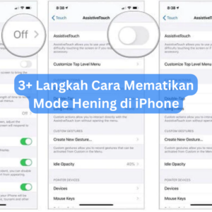 3+ Langkah Cara Mematikan Mode Hening di iPhone