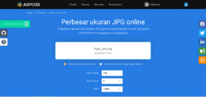 Memperbesar Ukuran JPG Online