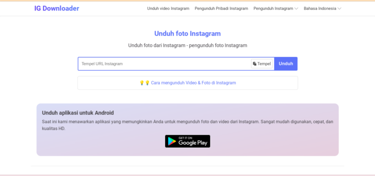 Download Gambar dari IG tanpa Aplikasi