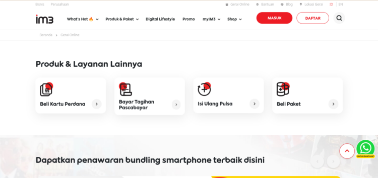 Nomor Pusat Pesan Indosat